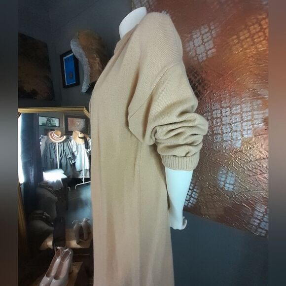 Zara Wool Blend Extra Long Cardigan - Picture 5 of 13